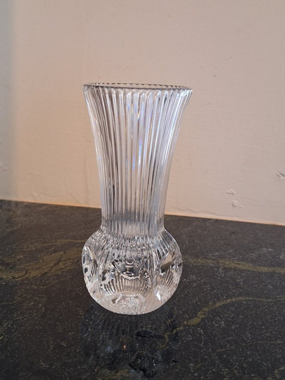 Small Clear Glass Vase